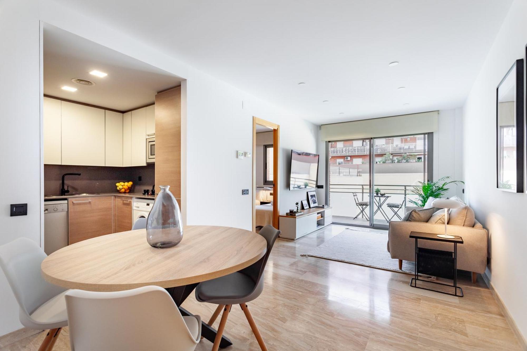 Cozy Apartment II - Les Corts บาร์เซโลนา ภายนอก รูปภาพ