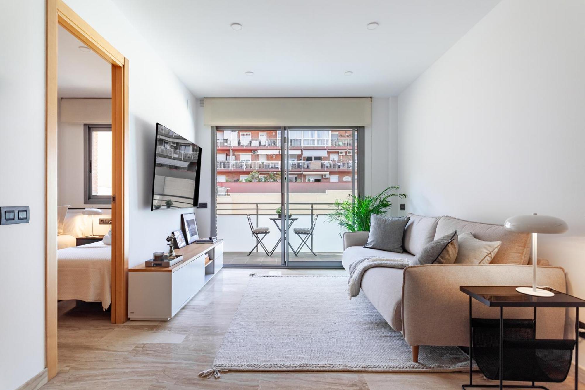 Cozy Apartment II - Les Corts บาร์เซโลนา ภายนอก รูปภาพ
